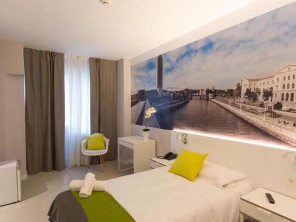 Bilbao City Rooms : photo 9 de la chambre chambre lits jumeaux deluxe