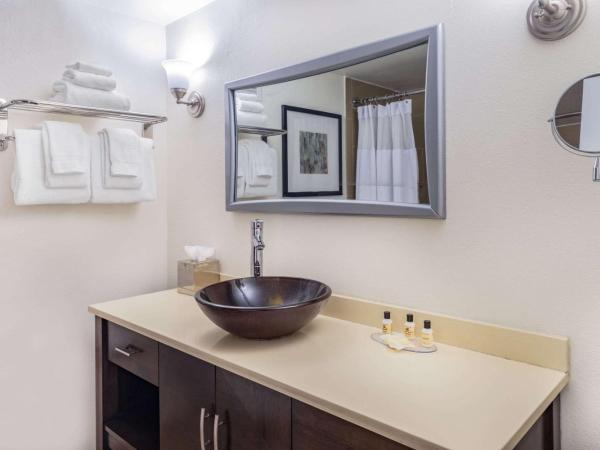 Wyndham Sacramento : photo 1 de la chambre chambre lit double avec baignoire et barres d'appui - accessible aux personnes à mobilité réduite - non-fumeurs