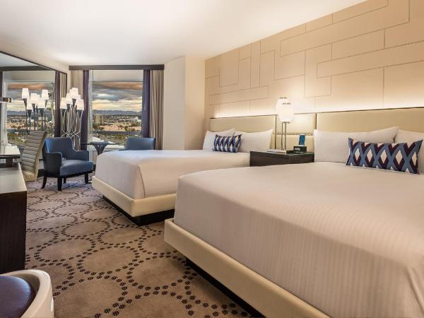 Harrah's Las Vegas Hotel & Casino : photo 2 de la chambre chambre deluxe avec 2 lits queen-size - tour vallée - non-fumeurs - vue sur ville