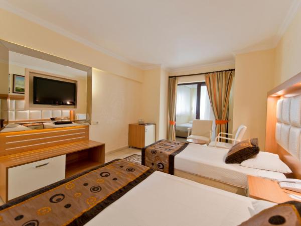 Oz Hotels Incekum Beach : photo 3 de la chambre chambre familiale