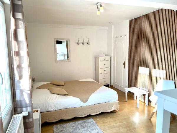 Manoir Du Parc (Adults only) : photo 5 de la chambre studio - vue sur jardin - bâtiment annexe