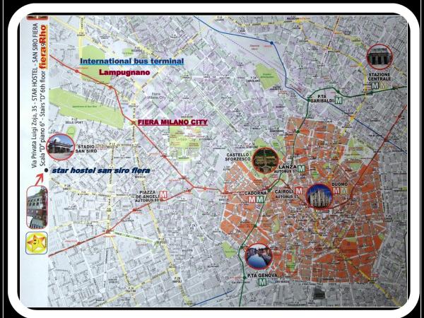 Star Hostel San Siro Fiera : photo 8 de la chambre chambre double ou lits jumeaux avec salle de bains commune