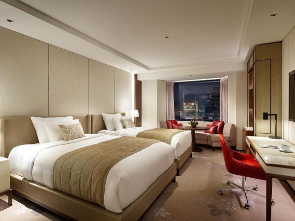 Lotte Hotel Seoul Executive Tower : photo 7 de la chambre grande chambre deluxe lits jumeaux