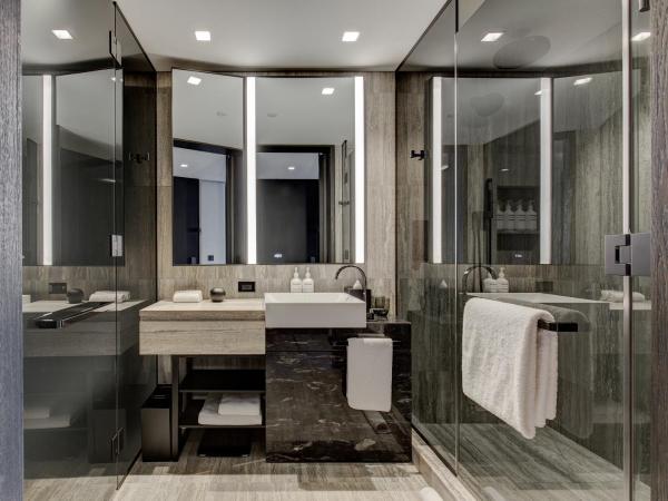 Equinox Hotel Hudson Yards New York City : photo 1 de la chambre chambre deluxe avec 2 lits doubles - vue sur ville