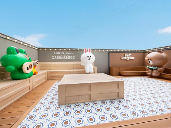 LINE FRIENDS presents CASA DE AMIGO : photo 5 de la chambre line friends balcony suite - twin