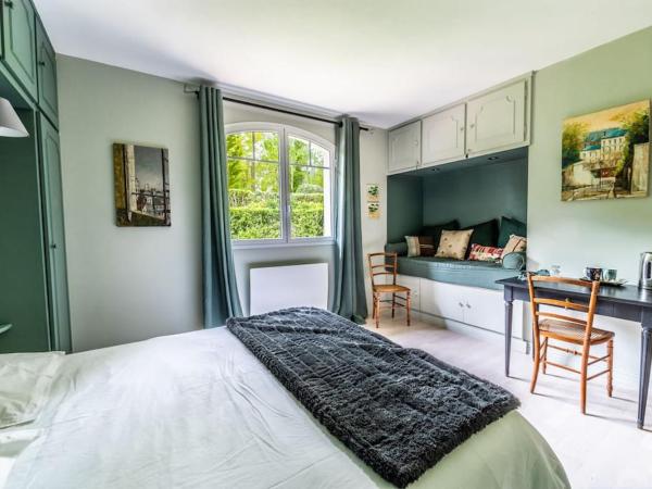 Bons Baisers du Touquet - Villa Caracole : photo 3 de la chambre chambre double - vue sur jardin