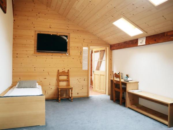 Gruyère Rooms : photo 7 de la chambre chambre triple Économique avec fenêtre de toit