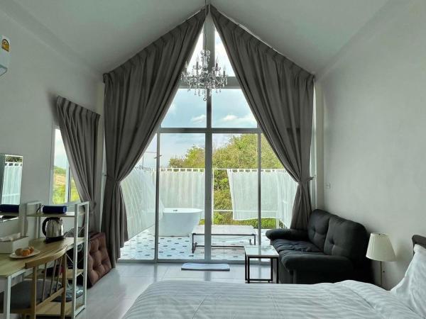 La Maison Blanche Chiang Rai Resort : photo 2 de la chambre chambre double - vue sur jardin