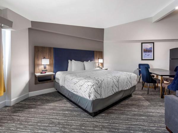 Best Western Premier Denver East : photo 8 de la chambre suite lit king-size avec canapé-lit - vue sur piscine