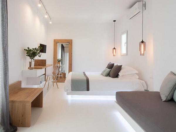 A Hotel Mykonos : photo 5 de la chambre chambre island deluxe avec piscine privée