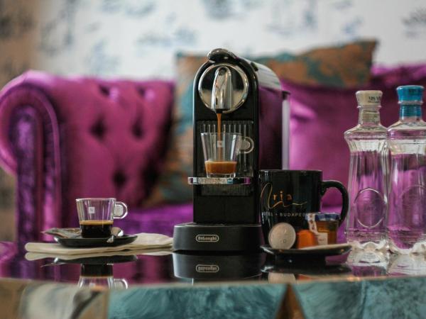 Aria Hotel Budapest by Library Hotel Collection : photo 9 de la chambre chambre lit king-size de luxe - vue sur jardin musical