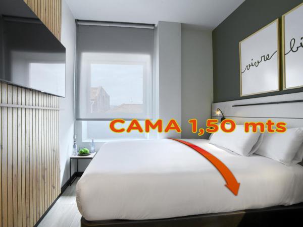 Hotel Bed4U Bilbao : photo 5 de la chambre chambre simple