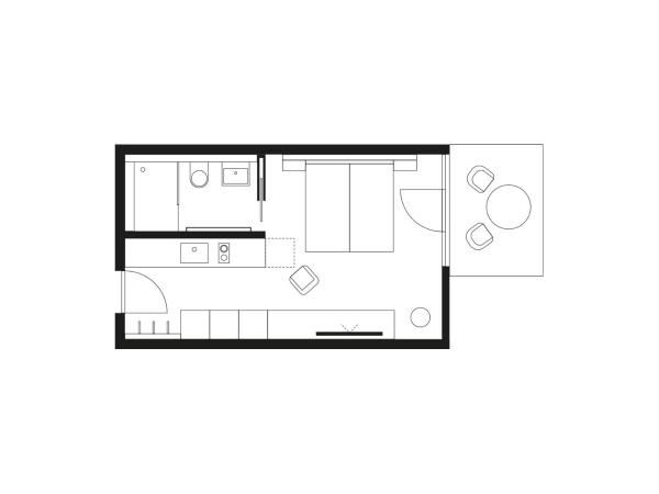 livisit bergapartments : photo 4 de la chambre appartement avec balcon