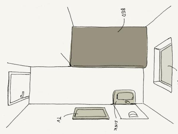 Piece Hostel Kyoto : photo 5 de la chambre chambre simple avec salle de bains commune