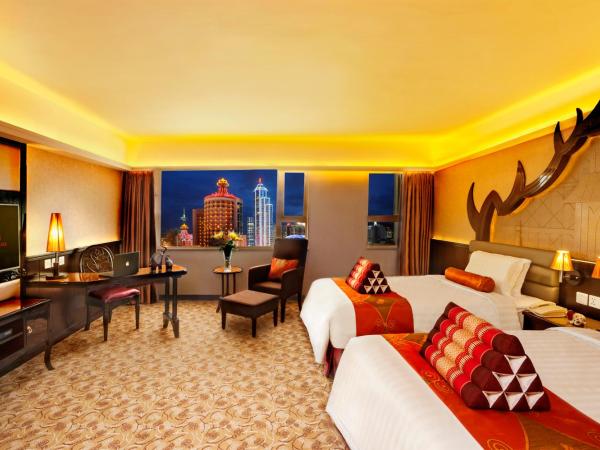 Hotel Beverly Plaza : photo 3 de la chambre chambre de luxe lit queen-size ou lits jumeaux
