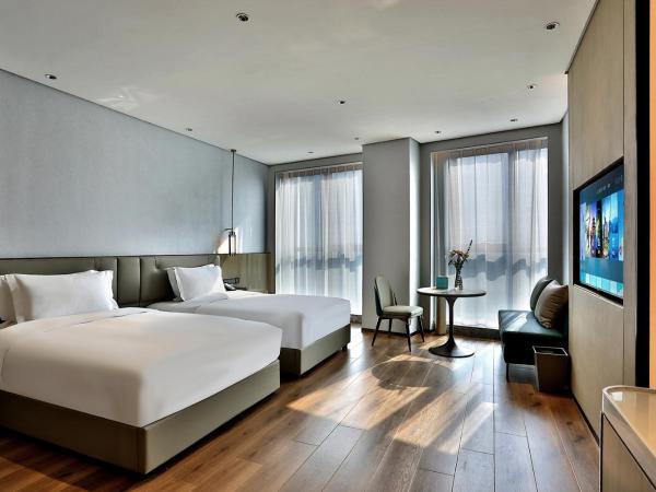 Wyndham Garden Hangzhou Yuhang : photo 3 de la chambre chambre double deluxe avec 2 lits doubles - non-fumeurs