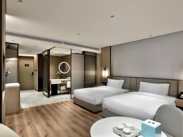 Wyndham Garden Hangzhou Yuhang : photo 4 de la chambre chambre double deluxe avec 2 lits doubles - non-fumeurs