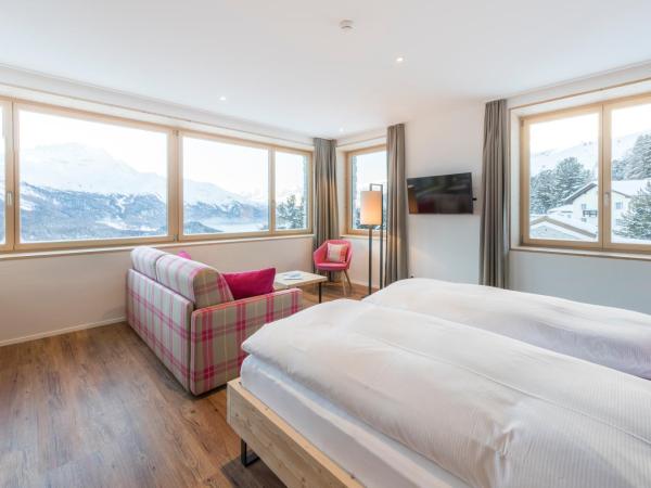 Berghotel Randolins : photo 7 de la chambre chambre double de luxe panorama