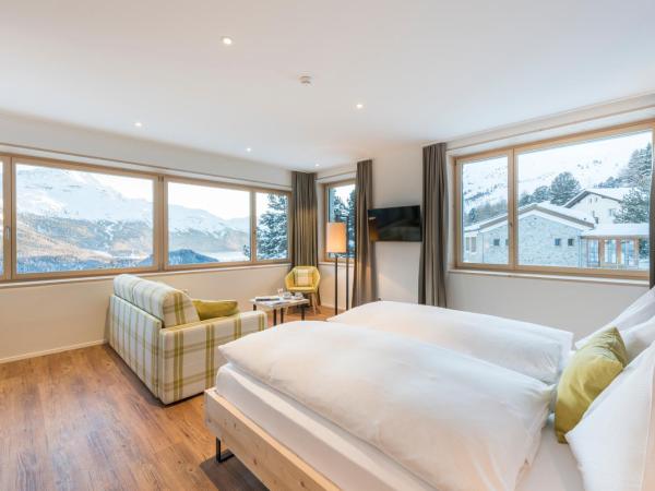 Berghotel Randolins : photo 1 de la chambre chambre double de luxe panorama