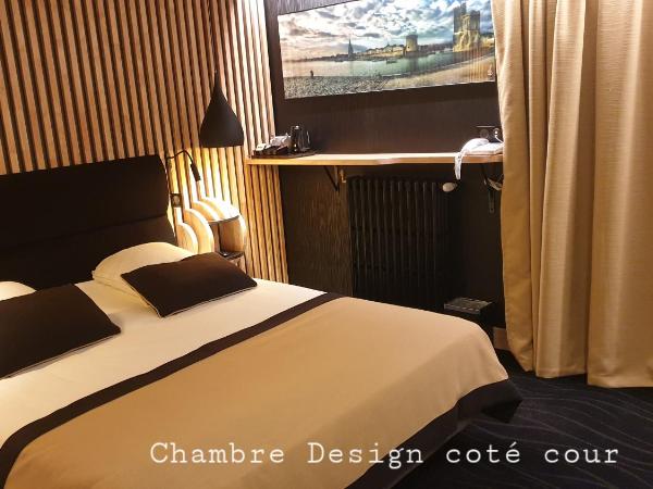 Hôtel Les Brises : photo 4 de la chambre chambre design - côté cour