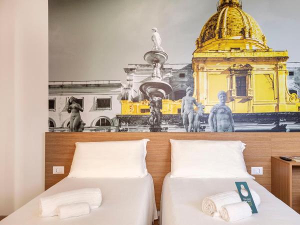 B&B Hotel Palermo Quattro Canti : photo 3 de la chambre chambre lits jumeaux