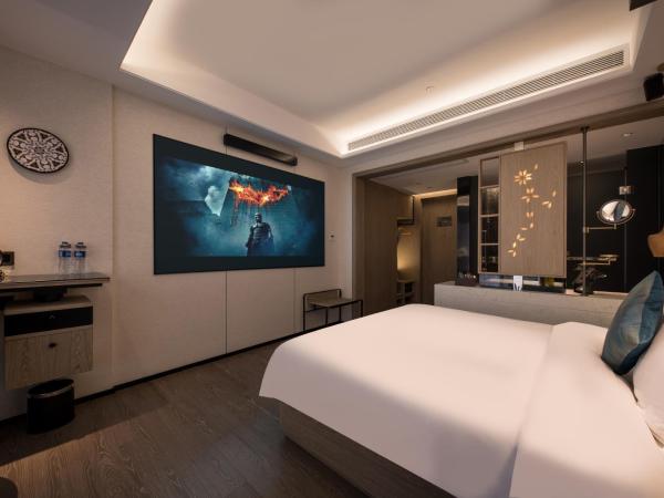 Paco Hotel Canton Tower Pazhou--FreeShuttle Bus for CantonFair : photo 2 de la chambre chambre double avec salle de bains privative