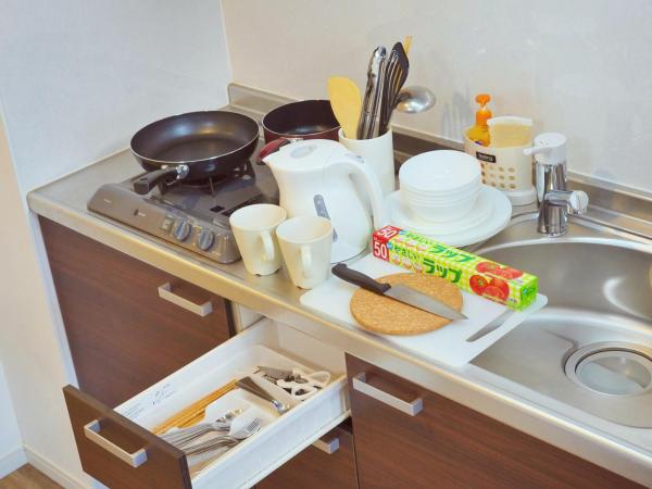 Dream Inn Hakata : photo 9 de la chambre 【main building】3 double beds room - non-smoking