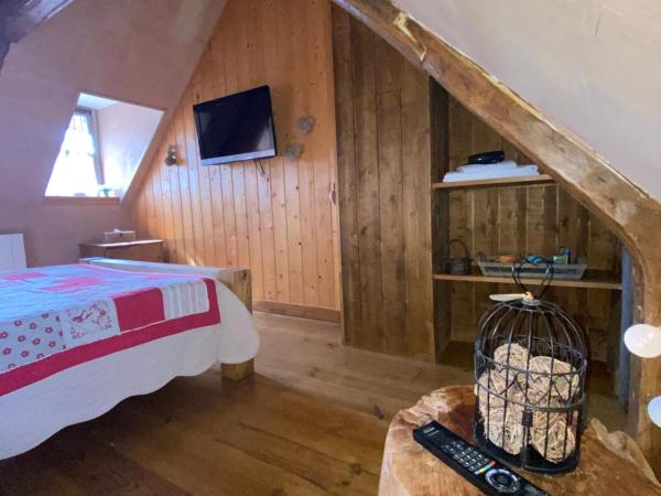 Au Bois Normand : photo 6 de la chambre chambre en duplex