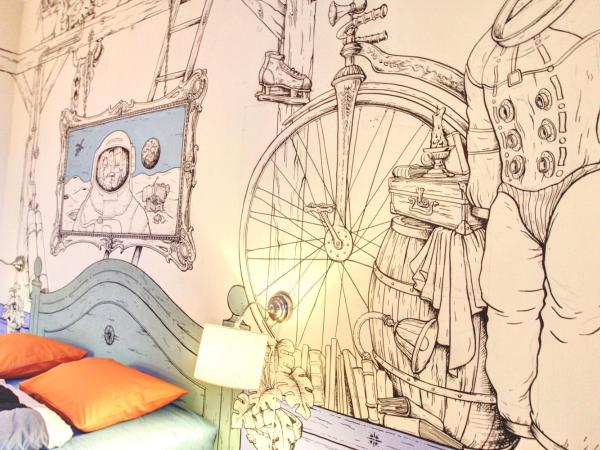 Lavender Circus Hostel, Doubles & Ensuites : photo 4 de la chambre chambre double avec salle de bains privative