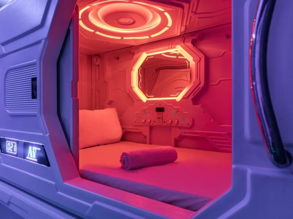 Art Seven Hostel Capsules : photo 1 de la chambre capsule simple dans dortoir mixte