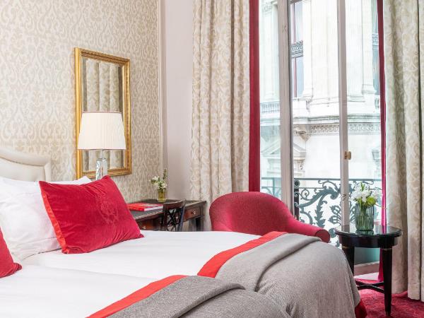 InterContinental Paris Le Grand, an IHG Hotel : photo 3 de la chambre chambre lits jumeaux classique avec balcon - vue sur opéra