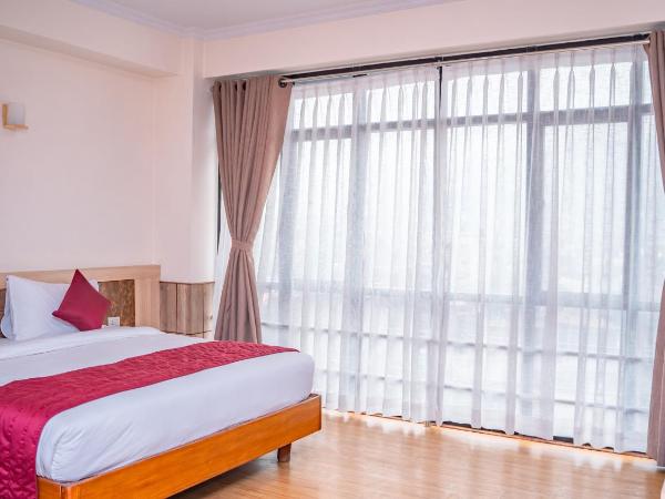 Drishya Hotel : photo 3 de la chambre deluxe queen room with mountain and city view