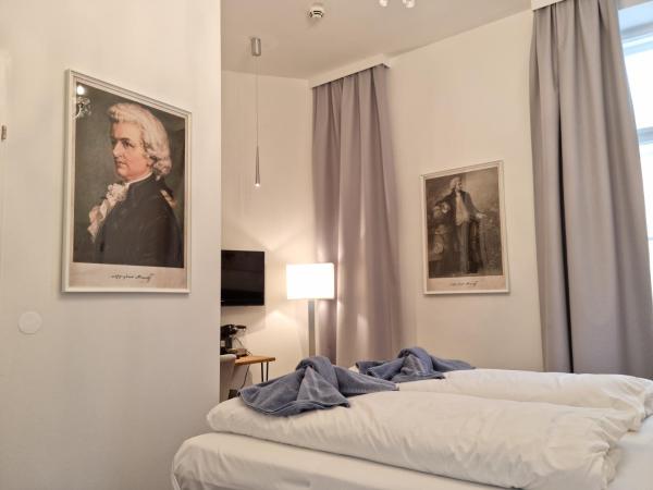 Pension Mozart - Newly Renovated : photo 1 de la chambre petite chambre double - vue sur cour ou lightshaft