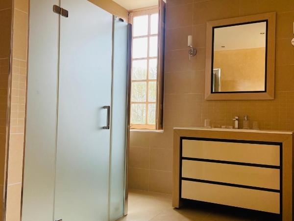 24H LE MANS Château de Lauresse chambres d'hôtes Luxe : photo 1 de la chambre chambre double deluxe avec douche