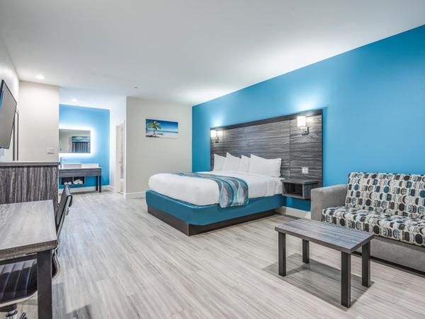 Americas Best Value Inn & Suites Houston at Hwy 6 : photo 2 de la chambre chambre lit king-size