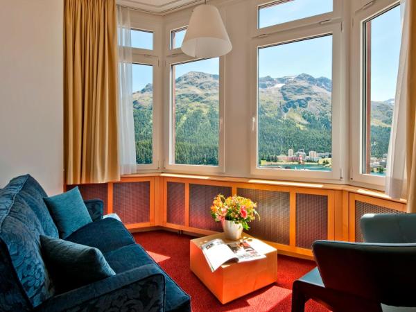 Hotel Schweizerhof St. Moritz : photo 5 de la chambre suite junior - vue sur lac