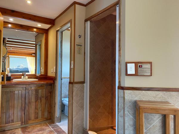 Charming Luxury Lodge & Private Spa : photo 3 de la chambre suite master avec sauna