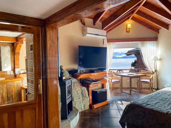 Charming Luxury Lodge & Private Spa : photo 8 de la chambre suite de luxe avec spa privé