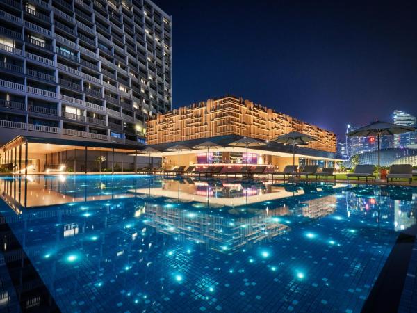 PARKROYAL COLLECTION Marina Bay, Singapore : photo 9 de la chambre hébergement lit king-size ou lits jumeaux club collection