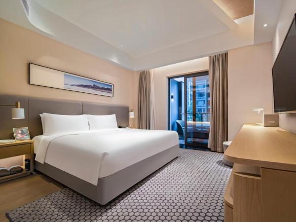 Primcasa Chengdu : photo 1 de la chambre chambre double avec balcon