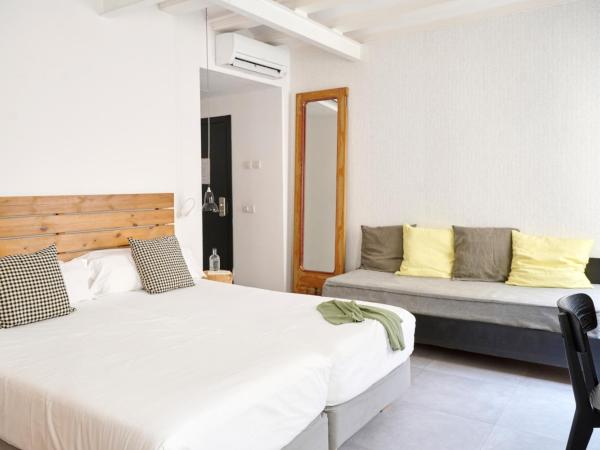 Eco Boutique Hostal Grau : photo 4 de la chambre appartement 1 chambre avec salon et cuisine