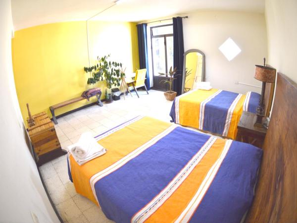 Vivir Bonito Hostal : photo 1 de la chambre chambre deluxe avec 2 lits doubles