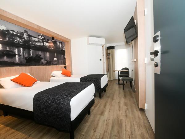 Logis Hôtel Angers Sud : photo 1 de la chambre chambre lits jumeaux standard