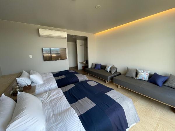 Osaka Hokko Marina HULL : photo 2 de la chambre chambre lits jumeaux deluxe - vue sur mer