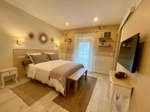 Bastide Beaudinard : photo 3 de la chambre chambre double - vue sur jardin