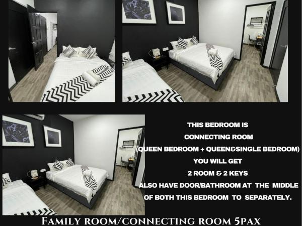 The Sky Inn : photo 7 de la chambre chambre familiale avec salle de bains