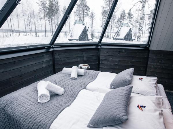 Apukka Resort : photo 3 de la chambre cabine aurora lit queen-size