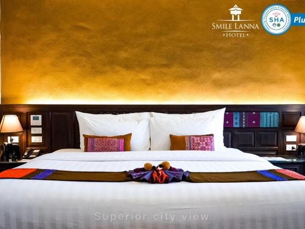 Smile Lanna Hotel : photo 7 de la chambre chambre double ou lits jumeaux supérieure avec vue sur ville