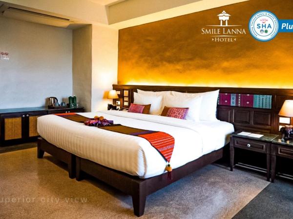 Smile Lanna Hotel : photo 8 de la chambre chambre double ou lits jumeaux supérieure avec vue sur ville