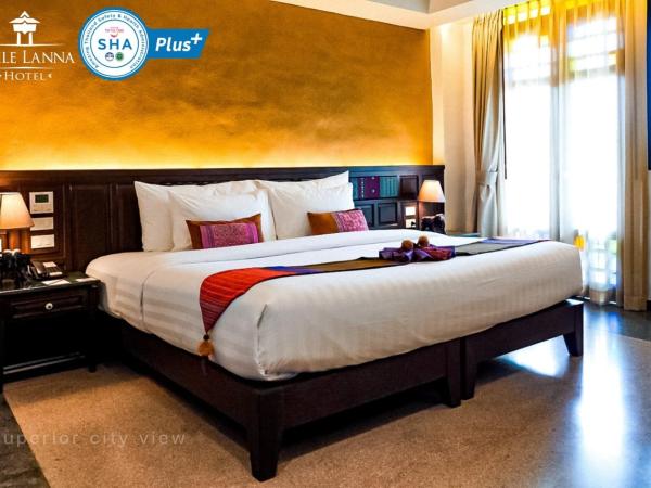 Smile Lanna Hotel : photo 3 de la chambre chambre double ou lits jumeaux supérieure avec vue sur ville